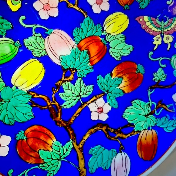 Vintage Gorgeous Hand Painted High Quality Rare Plate - Picture 4 of 6